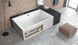 Ванна RADAWAY ITEA Lux 190x120 з ніжками + сифон R135L WA1-29-190x120US фото 1