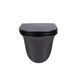 Qtap Virgo Унитаз подвесной Rimless 485x360x360 мм с сиденьем Slim Duroplast/ Soft-close/ Quick relase бачок 3 /7.15L Matt Black SD00046278 фото 8