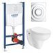 Комплект унітазу з інсталяцією 4 в 1 Grohe Solido Surf UA38971574A UA38971574A-1 фото 1