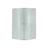 Душова кабіна Lidz Latwa SC80x80.SAT.HIGH.FR, скло Frost 4 мм без піддона SD00047606 фото