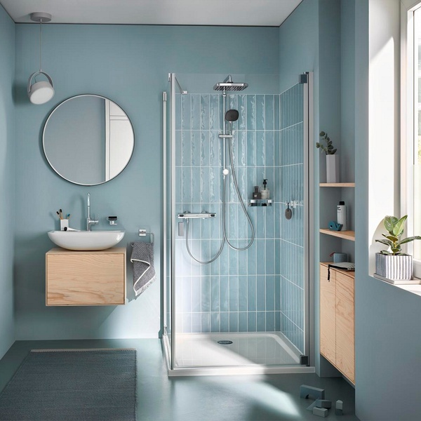 Комплект змішувачів з душовою системою Grohe QuickFix Start&Vitalio Start 250 Cube UA202305RM UA202305RM фото