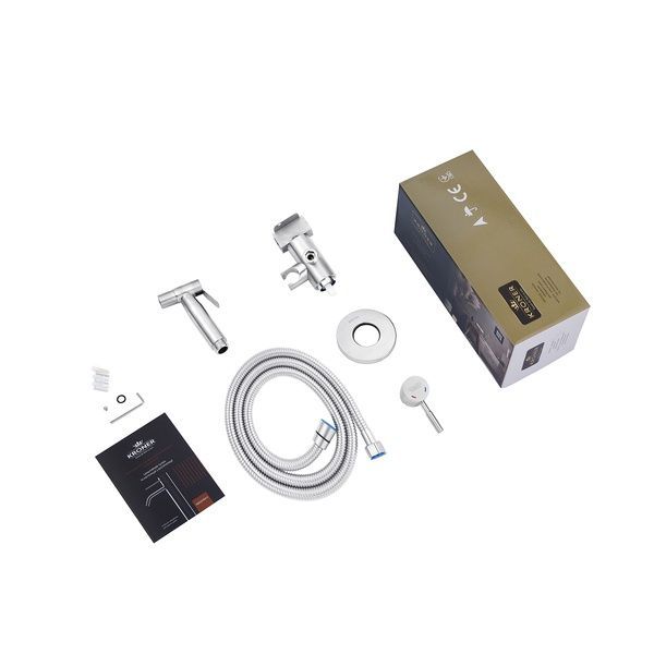 Змішувачі з гігієнічним душем Kroner KRP Edelstahl Klassisch - ESG053 CV029966 фото