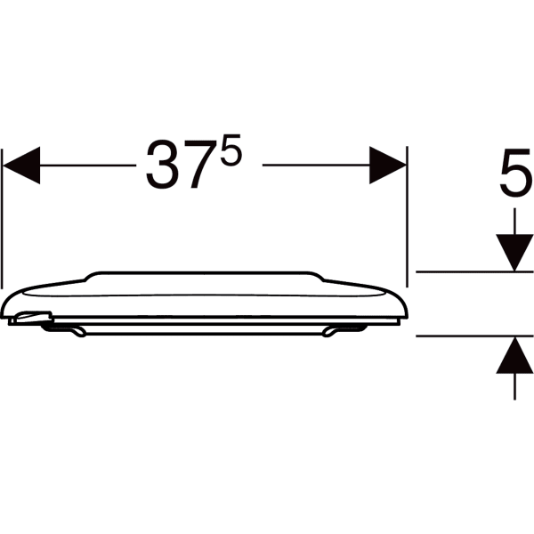 Geberit 501.559.01.1 Selnova Comfort Сидіння дюропластове для людей з обмеженими фізичними можливостями, Duroplast, колір білий 501.559.01.1 фото