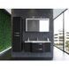 Дзеркальна шафа "Levanto - 128" чорний Levanto LvM-128 Black фото 2