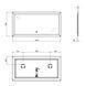 Дзеркало Aries настінне прямокутне, LED touch switch, 1400х700 мм Qtap SD00045740 фото 2
