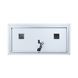 Дзеркало Aries настінне прямокутне, LED touch switch, 1400х700 мм Qtap SD00045740 фото 5
