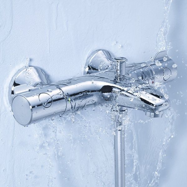 Змішувач для ванни Grohe Grohtherm 800 34567000 з душовим гарнітуром 27853001 (34567001) 34567001 фото