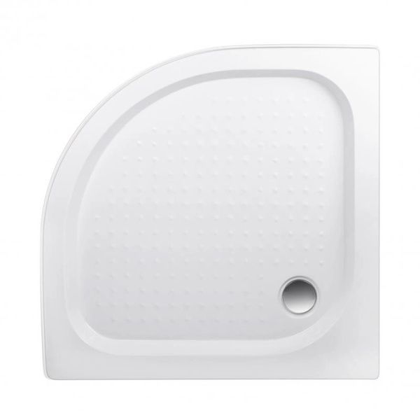 Lidz Душевой поддон KAPIELKA ST80x80x15 низкий, полукруглый, диаметр слива 52 мм SD00050739 фото