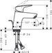 Смеситель для раковины Hansgrohe 71070000 Logis 70 71070000 фото 2