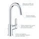 Смеситель для раковины L-размера Grohe QuickFix Start 24203002 24203002 фото 6