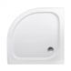Lidz Душевой поддон KAPIELKA ST80x80x15 низкий, полукруглый, диаметр слива 52 мм SD00050739 фото 1