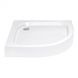 Lidz Душевой поддон KAPIELKA ST80x80x15 низкий, полукруглый, диаметр слива 52 мм SD00050739 фото 2