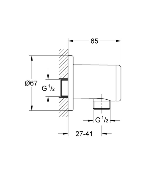 Шлангове підключення Grohe QuickFix Vitalio Universal 26963001 26963001 фото