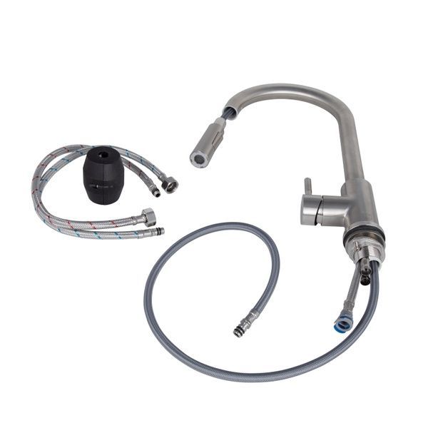 Lidz Aria 015FL2 Смеситель для кухни (k35) Nickel SD00049520 фото