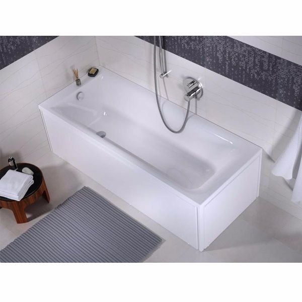 XWP3660000N Ванна акрилова прямокутна Rekord 160x70 см, біла, без ніжок XWP3660000N фото
