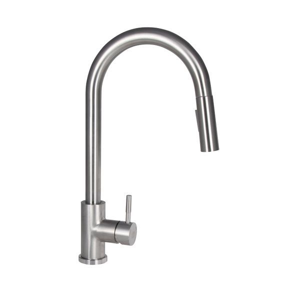 Lidz Aria 015FL2 Смеситель для кухни (k35) Nickel SD00049520 фото