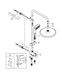 Tempesta Cosmopolitan System 250 Душова система Flex настінного монтажу (26675000) 26675000 фото 5