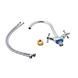 Lidz Lamb 278F Смеситель для кухни двухвентильный Chrome (75 21) SD00041174 фото 4