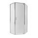 Душевая кабина Qtap Leo CRM10995-AC6 90х90 см, стекло Clear, CalcLess, 6 мм без поддона SD00039707 фото 1