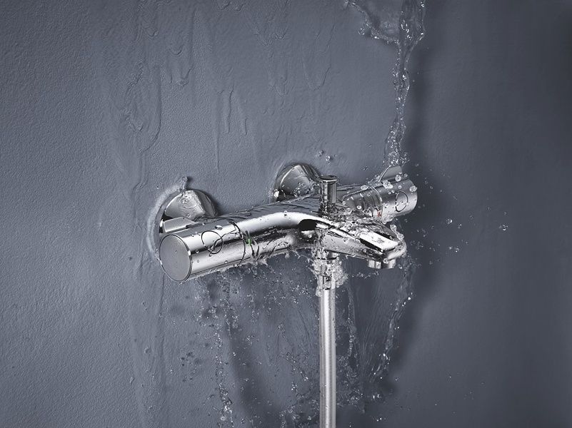 Grohtherm 800 + BauEdge набор смесителей для ванної (UA34550TM0) UA34550TM0 фото