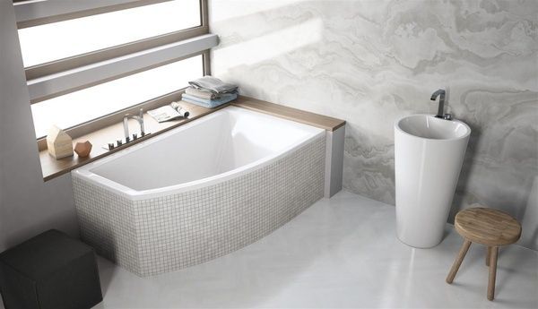 Ванна RADAWAY SITERA 160x95P с ножками + сифон R135L WA1-32-160x095PS фото