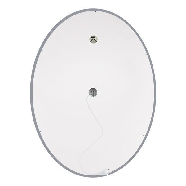 Дзеркало Mideya настінне овальне, LED з антизапотіванням DC-F805-1, 800х600 мм Qtap SD00042602 фото