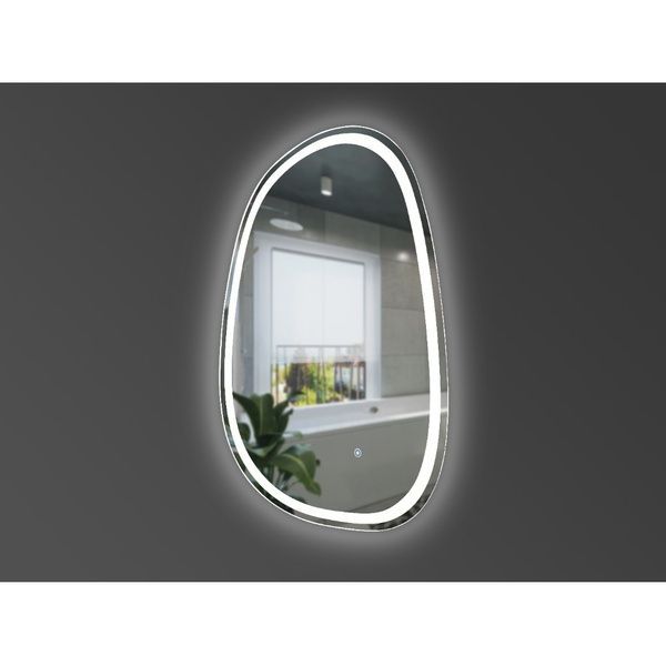 Style Асимметричное зеркало 800х500 с LED подсветкой и тачсенсором 5415080 542837 фото