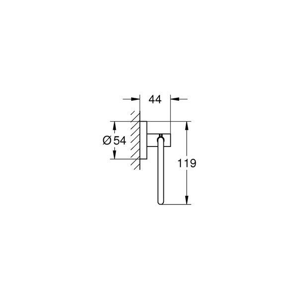 Держатель туалетной бумаги Grohe QuickFix Start 41200000 41200000 фото