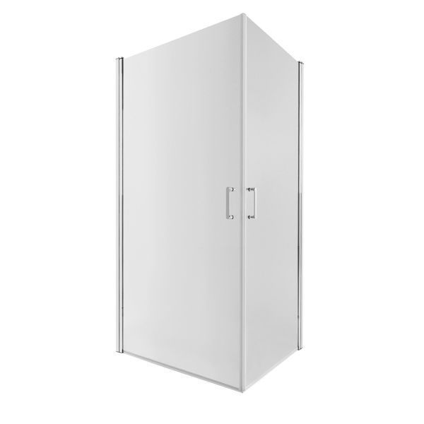 Душевая кабина Qtap Gemini CRM1099SC6 90х90 см, стекло Clear 6 мм, CalcLess, без поддона SD00039708 фото