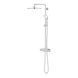 Душевая система наружного монтажа с термостатом Grohe 26075001, Хром 26075001 фото 4