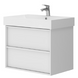 Devit QUADRA 083070WB Тумба 70 Белая матовая с умывальником 704х450х603 550479 фото 1
