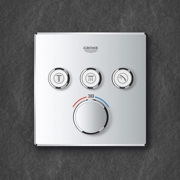 Grohtherm SmartControl Набір для комплектації ванни та душа з New Tempesta 250 (UA26415SC2) UA26415SC2 фото