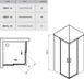 Душевая кабина MSRV 4-100/100 Белый TRANSPARENT 1WVAA100Z1 фото 2