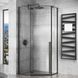 Душова кабіна REA DIAMOND BLACK MAT 80х80 REA-K6900 фото 3