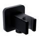 Шлангове підключення з утримувачем Omnires black (8815BL) 8815BL фото 1