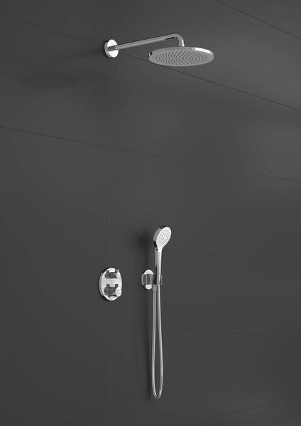 Душевая система наружного монтажа с термостатом Hansgrohe 27954000, Хром 27954000 фото