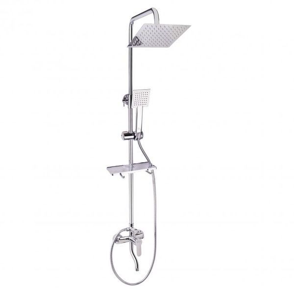 Готове рішення Qtap 4: Душ. кабіна квадратна, 90x90 + Душ. панель SD00050969 фото