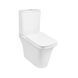 Унітаз Kalao підлоговий Rimless 660х360х820 мм з сидінням Slim Duroplast/ Soft-close/ Quick relase White Qtap SD00046562 фото 1