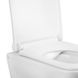 Комплект: Qtap Tern унитаз подвесной QT1733052ERW + Nest комплект инсталляции 4в1 (квадратная клавиша Satin) QT0133M425 + QT0111QT0111M06029SAT SD00043016 фото 3