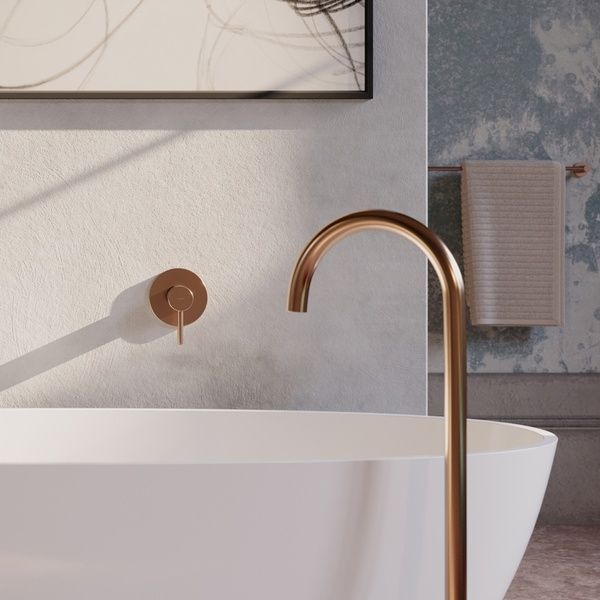 Смеситель для душа скрытого монтажа Omnires Y brushed copper (Y1245CPB) Y1245CPB фото