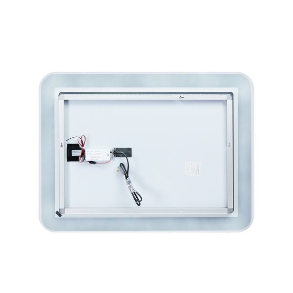 Дзеркало Swan настінне прямокутне, LED touch switch, reverse, 800х600 мм Qtap SD00045748 фото