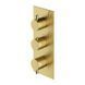 Термостат для душу та ванни Omnires Y прихованого монтажу brushed brass (Y1238-KROBSB) Y1238-KROBSB фото 1