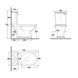 YFG173A+WT10AWHA+WT11AWHA WASHINGTON Унитаз напольный с бачком и крышкой Duroplast, Soft Close, белый YFG173A+WT10AWHA+WT11AWHA фото 3