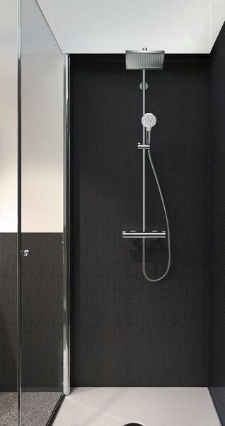 Душевая система наружного монтажа с термостатом Hansgrohe 27281000, Хром 27281000 фото