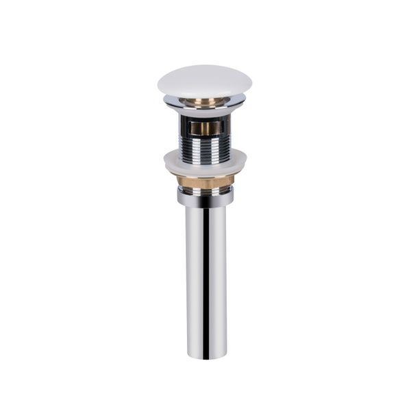 Раковина Albatross 9H врізна прямокутна з донним клапаном 600х460х180 мм White Qtap SD00046180 фото