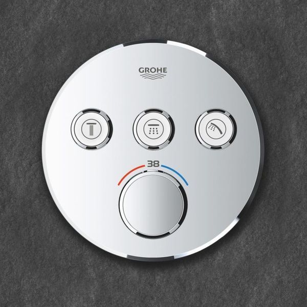 Grohtherm SmartControl Термостат скрытого монтажа на 3 выхода (29121000) 29121000 фото