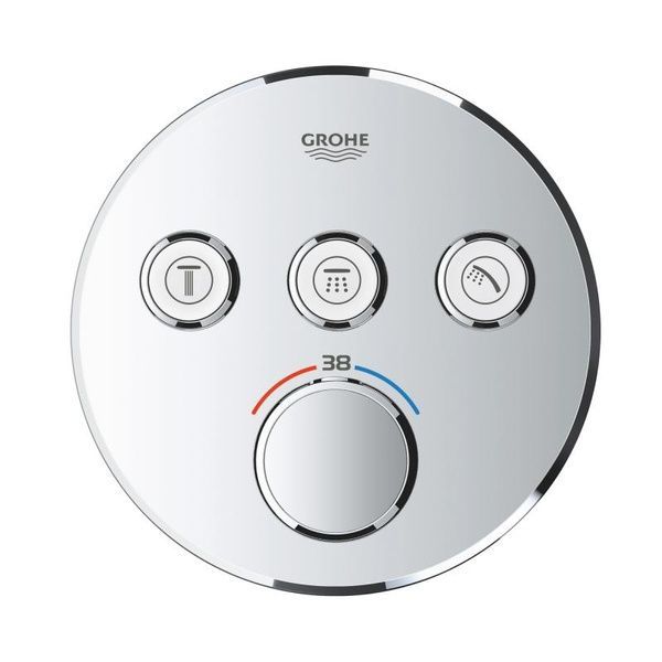 Grohtherm SmartControl Термостат скрытого монтажа на 3 выхода (29121000) 29121000 фото