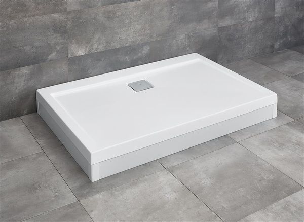 Душовий піддон RADAWAY Argos D на ніжках 1100x900x55 білий 4ADN911-02 фото