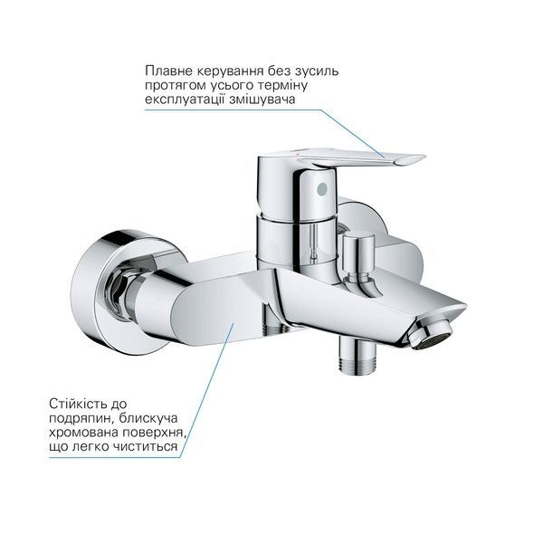 Комплект смесителей для ванной комнаты Grohe QuickFix Start UA202301MQ UA202301MQ фото