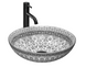 Умивальник (раковина) REA ARTE DARK GREY накладний REA-U8002 фото 1